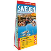 Cartographia Svédország Comfort térkép-Expressmap-9788381901635