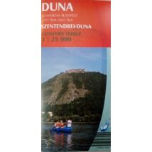 Cartographia Duna II.: Komárom-Budapest Szentendrei-Duna 9789639339545