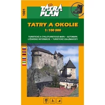 Cartographia TP1001 Tátra és környéke turistatérkép 9788387873806