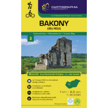 Cartographia Bakony (déli rész) turistatérkép [3] 9789633527368