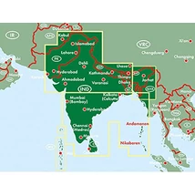 Cartographia India-Banglades-Bhután-Nepál-Sri Lanka tkp. AK179 (Freytag) 9783707913897