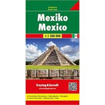 Cartographia Mexikó autóstérkép (Freytag) 9783707916546
