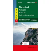 Cartographia WK031 Ötscherland–Mariazell–Erlauftal–Lunzer See–Scheibbs–Melker Alpenvorland térség turistatérkép (Freytag) 9783707919769