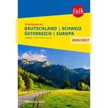 Cartographia Németország, Svájc, Ausztria atlasz Falk - 9783827900838