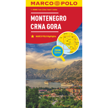 Cartographia Montenegró térkép - Marco Polo - 9783829738934