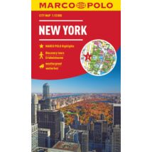 Cartographia New York várostérkép 1:12 000 - Marco Polo 9783829741811