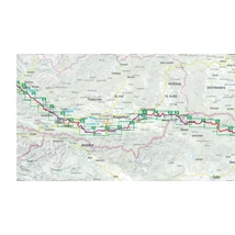 Cartographia Dráva kerékpáros kalauz 9783711101617