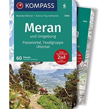 Cartographia Merano és környéke /Passeiertal/Texelgruppe/Ult térkép+guide 9783990445761