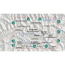 Cartographia K 46 Matrei (Kelet-Tirol-ban), Kals am Grossglockner turistatérkép 9783991542742