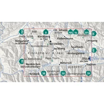 K 29 Kitzbüheler Alpok turistatérkép- Kompass - 9783991543688