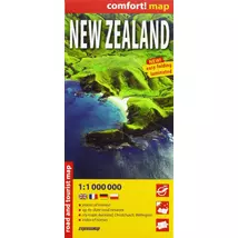 Cartographia Új-Zéland Comfort térkép 9788380465350
