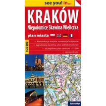 Cartographia Krakkó várostérkép  - Expressmap 9788380465787