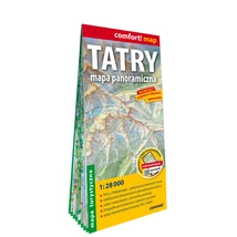 Cartographia - Tátra laminált panorámatérkép - 9788383555720