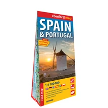Cartographia Spanyolország, Portugália Comfort térkép 9788383556345