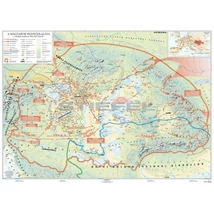 Cartographia A Magyar nép vándorlása és a Honfoglalás térkép - Stiefel 9789637308635