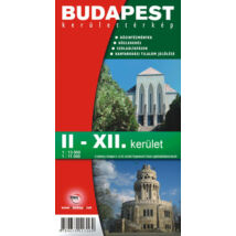 Cartographia Budapest II. és XII. kerület térképe (Tpress) 9789639113169