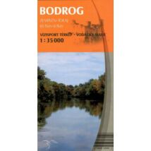Cartographia Bodrog vízisport térkép (Zemplén-Tokaj) 9789639339408