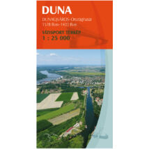 Cartographia Duna IV. : Dunaújváros - Országhatár vízisport térkép 9789639339484