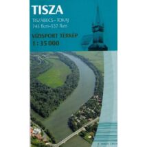 Cartographia Tisza vízisport térkép (Tiszabecs - Tokaj) 9789639339514