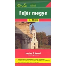 Cartographia Fejér megye térkép (Freytag) 9789639458482