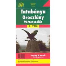 Cartographia Tatabánya / Oroszlány / Vértesszőlős várostérkép (Freytag) 9789639458604