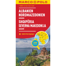 Cartographia Albánia, Észak-Macedónia - Marco Polo - 9783829738941