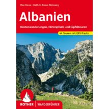 Cartographia Albánia (Albanien) Rother túrakalauz RO 4530 (német) - 9783763345304
