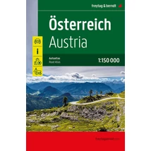 Cartographia Ausztria Supertouring atlasz-Freytag-9783707921786