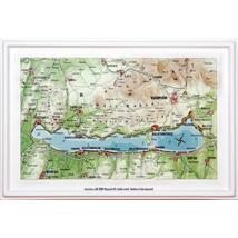 Cartographia Balaton dombortérkép 26 x 18 - HM 2000000012483