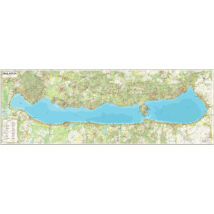 Cartographia Balaton turista falitérkép - választható méret és kivitel - 9789633539835