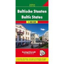 Cartographia Balti-államok térkép (Freytag) 9783707905670