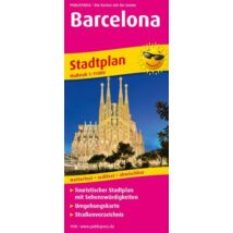 Cartographia Barcelona turisztikai várostérkép - Freytag - 9783961321988