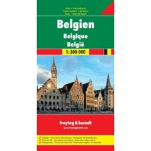 Cartographia Belgium autótérkép (Freytag) 9783707903157