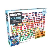 Cartographia - A világ zászlói - könyv és kirakó -9789635829255