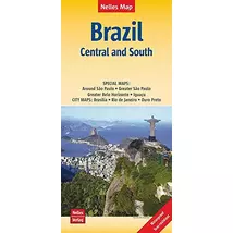 Cartographia - Brazília: Közép és Dél térkép - 9783865740922
