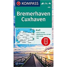 Cartographia K 400 Bremerhaven, Cuxhaven turistatkp. 1:50 000/1:25 000 9783990446089