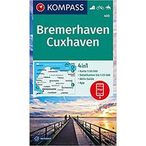 Cartographia K 400 Bremerhaven, Cuxhaven turistatkp. 1:50 000/1:25 000 9783990446089