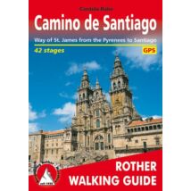 Cartographia Camino de Santiago Rother túrakalauz RO 4835 (angol) - 9783763348350