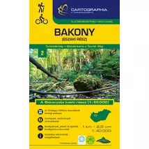 Cartographia Bakony (északi rész) turistatérkép [2] 9789633527375