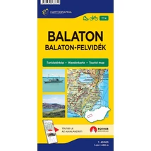 Cartographia Balaton turistatérkép 1:40 000 [TT4] 9789633538654