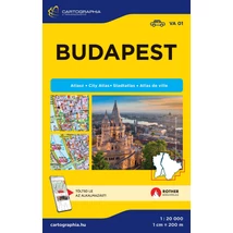 Cartographia Budapest atlasz 9789633539668