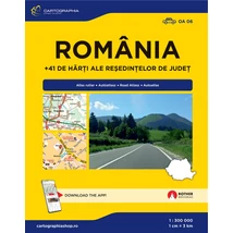 Cartographia Románia autóatlasz 9789633538579