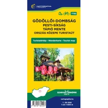 Cartographia Gödöllői-dombság turistatérkép 1:50 000 - Cartographia 9786155864223