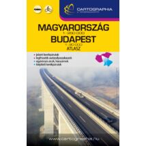 Cartographia Magyarország + Budapest kombi atlasz-9789633539620