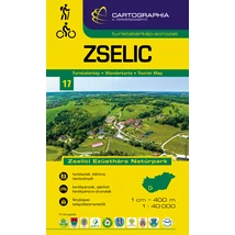 Zselic turistatérkép 1:40 000 Cartographia 2023