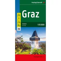 Cartographia-Graz várostérkép-Freytag-9783707919677