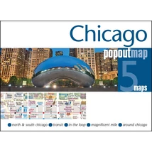 Cartographia Chicago PopOut várostérkép 9781914515309