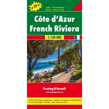 Cartographia Cote d' Azur térkép (Freytag) 9783707901726