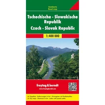 Cartographia Csehország és Szlovákia autótérkép - Freytag - 9783707904321