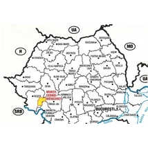 Cartographia Cserna-völgye, Mehádiai-hegység turistatérkép MN14 -  Schubert &amp;amp; Franzke 5948490930634
